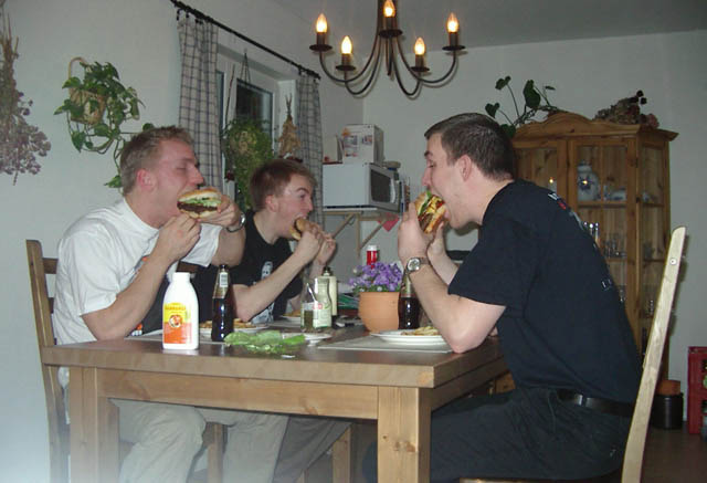 Take a BIG bite boys!