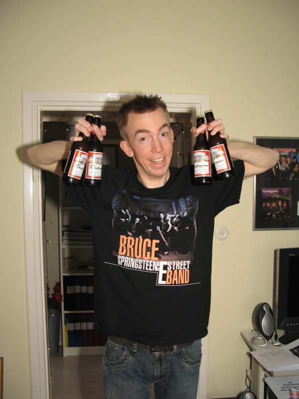 First beers at 09:22.