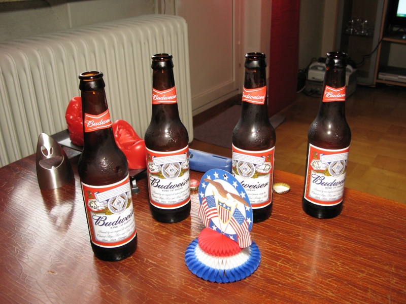 You know what they say about having a Budweiser...