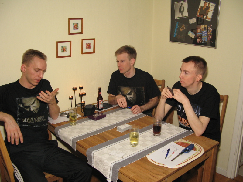 Playing a game