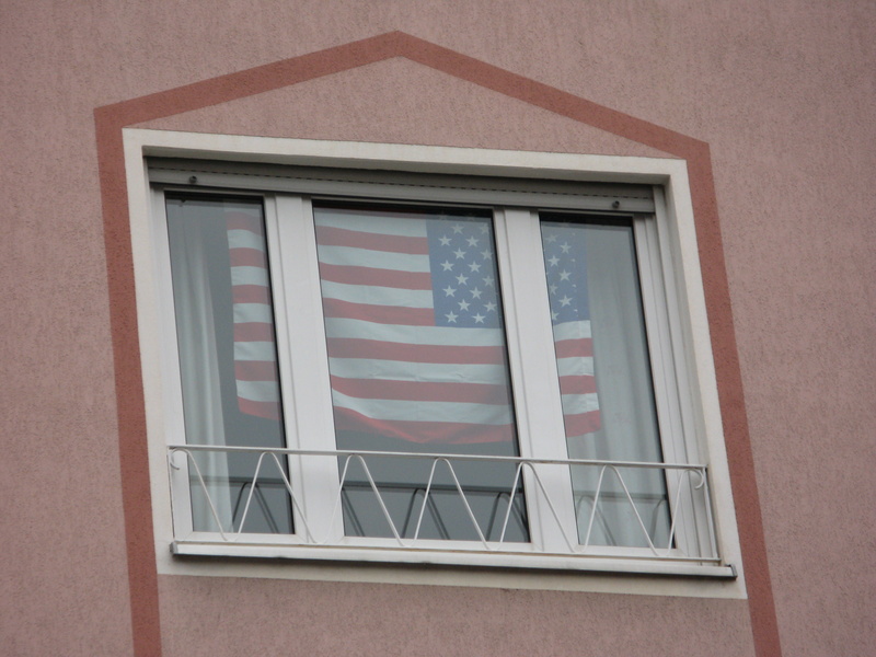 Maybe not the best way to make new friends in Germany.....