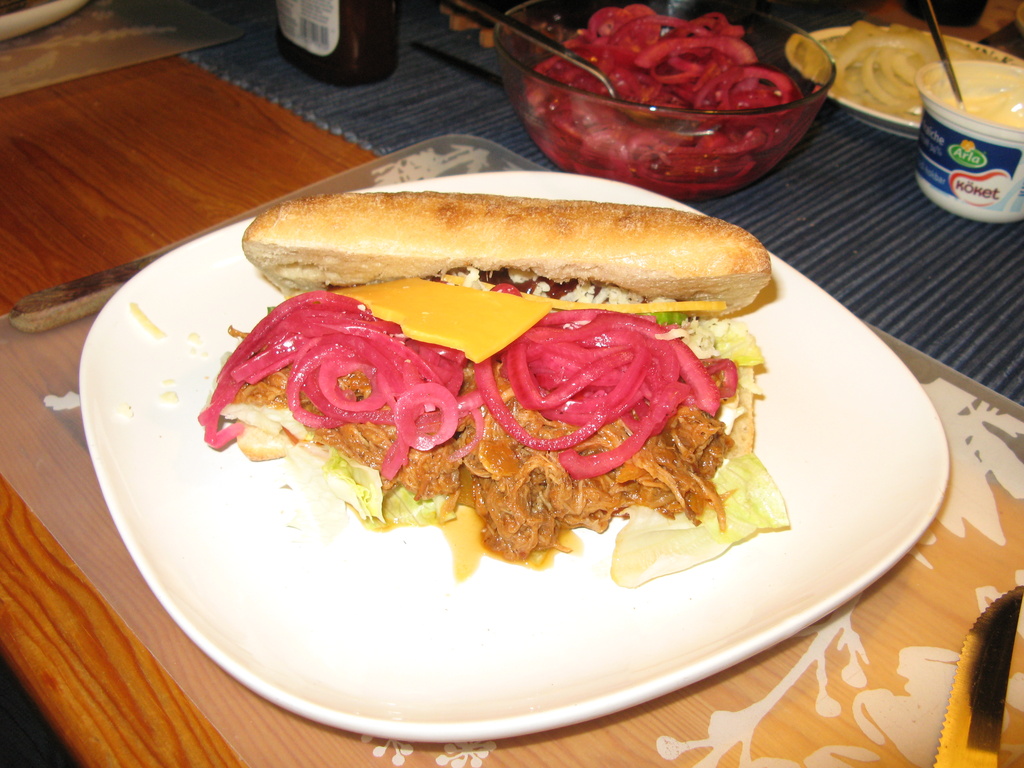 Pulled pork sandwich - extra extra!