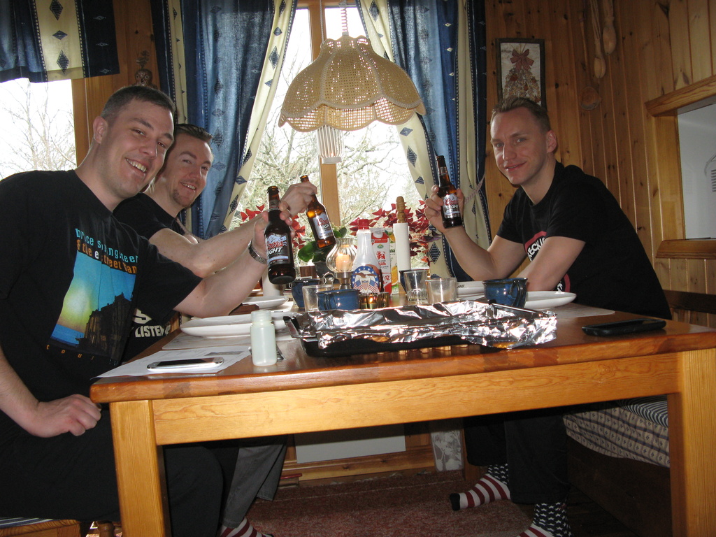 09:40 AM. First beer on day two.
