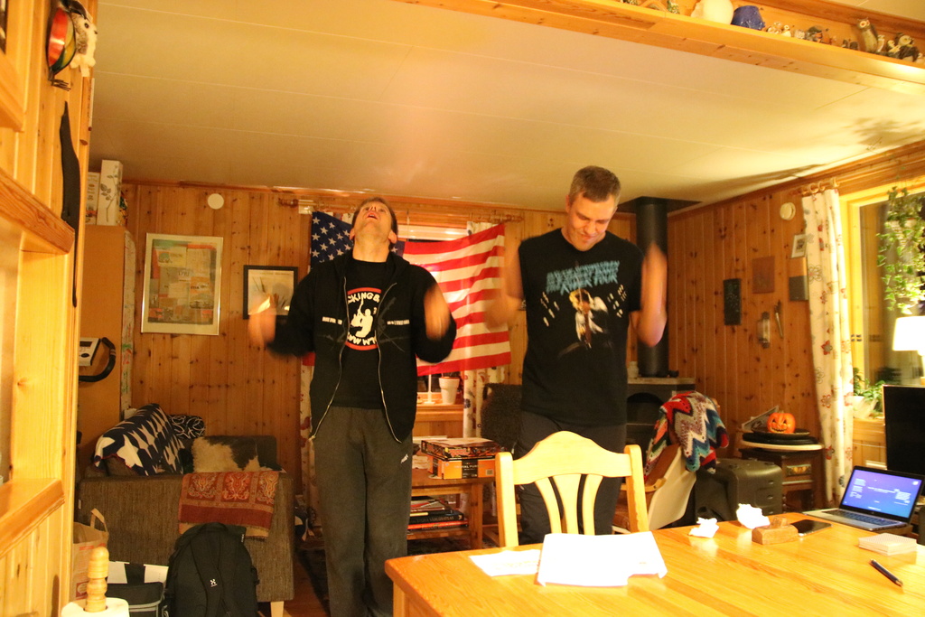 Double air drums