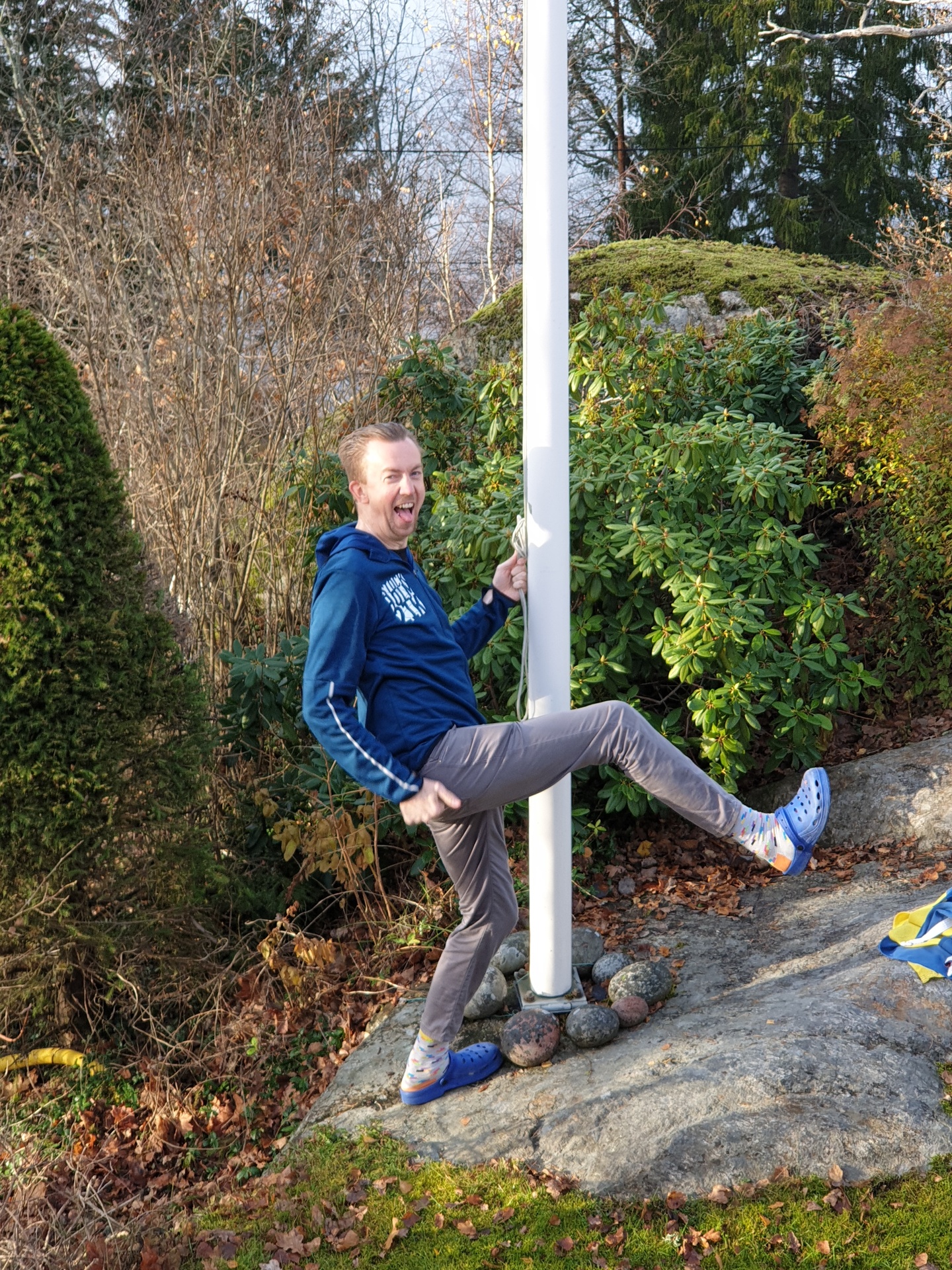 Incident on the Flagpole